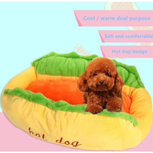 Fashion Dog Bed Soft Flannel Fleece Hot Doghouse Warm Pet Blanket Sleeping Bed Cover Mat for Small Medium Dog Cat Dog Kennel