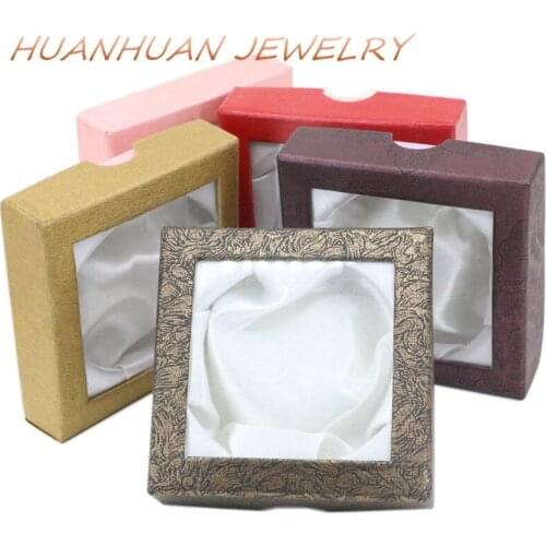 Fashion Jewelry Gift Box Christmas Ornament Festival Gifts Decoration Necklace Bracelet Beads Pendant Jewelry Box Supplies B3445