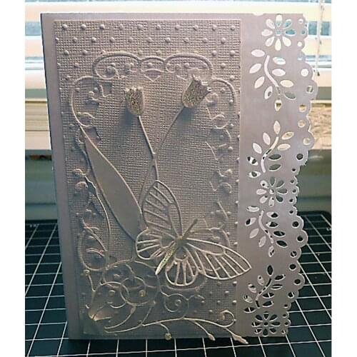 17.5*3.5cm hollow Lace new Metal Cutting Dies for decoration card DIY Scrapbooking stencil Paper Craft Album template Dies