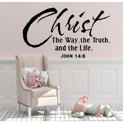 Cute christ Wall Art Decal Decoration Fashion Sticker Home Decor Children House Removable Decor Wall Mural