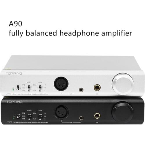 New product TOPPING extension product A90 fever HIFI desktop balance mobile phone amp preamp all-in-one machine 4.4 balance