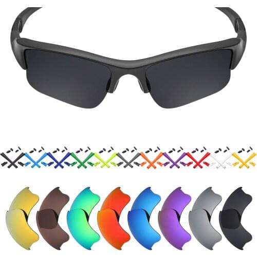 Mryok Anti-Scratch POLARIZED Replacement Lenses for Oakley Flak Jacket XLJ Sunglasses Lens-Multiple Options