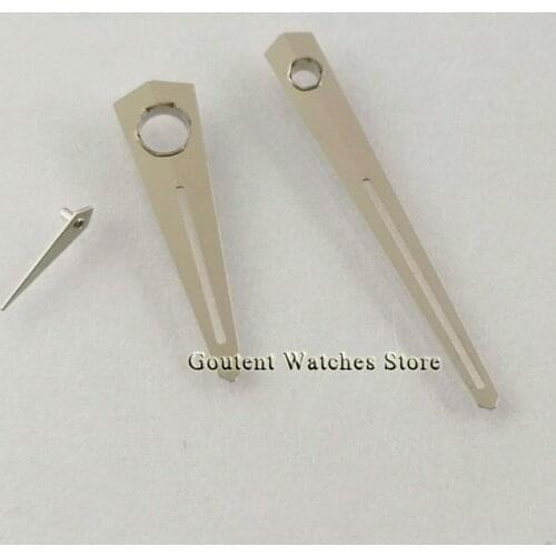 Goutent 1PCS Silver Watch Hands Fit ETA 6497,6498 Movement Watch Parts