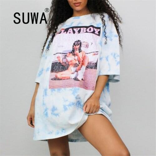 Contrast Color Vintage Casual Loose Summer T-Shirt Top 2021 Hot Recommend BF Style Short Sleeve Tunic Streetwear Wholesale