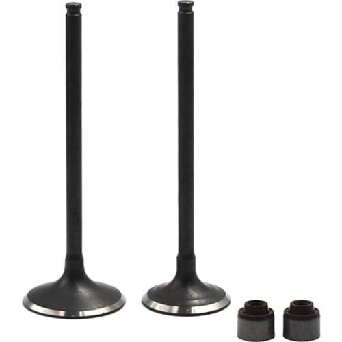 Motorcycle Intake & Exhaust Valve Kit Stem For SUZUKI Djebel 250 DR250 DR-Z 250 KLX250 KLX300 BR250 Z250SL BX250 NINJA 250SL
