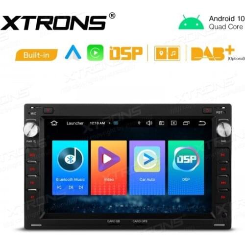 XTRONS 7 inch Touch Screen Android 10.0 Car Radio Stereo Multimedia DVD Player GPS for Volkswagen / SEAT / Skoda