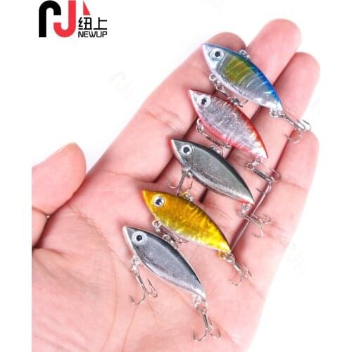 1pcs mini VIB Fishing Lure cm 2.7g plastic Vibration Vibe Rattle Hooks Baits Crankbaits Wobbler Fishing Jig Wing Tackle