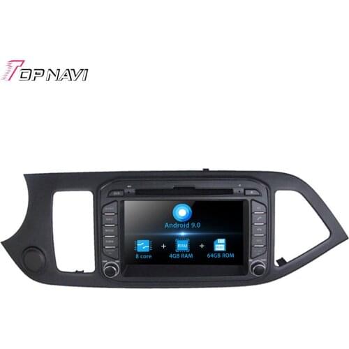 Autoradio 7'' Octa Core Android 9.0 Car DVD Multimedia player For KIA PICANTO MORNING 2011- Stereo Auto Car GPS Navigation 2 Din