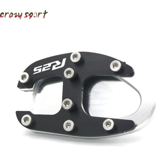 Side Kickstand Stand Extension Support Plate For YAMAHA YZFR25 YZF R25 YZF-R25 2014-2017 2016 Motorocyle Accessories