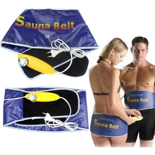 Heating sauna body Slimming celulitis massage belt health care Massage belt slim fit tv body Massager Sauna belt for weight loss