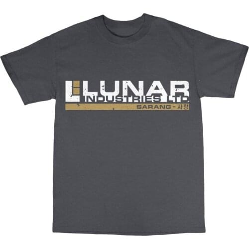 Lunar Industries Moon T-Shirt 100% Premium Cotton Duncan 2019 Summer O-Neck Fashion Casual High Quality Casual Tee Shirts