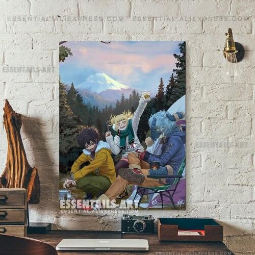 Himiko Toga Dabi Tomura Shigaraki BNHA Anime Canvas Decoration Prints Poster Pictures Home Decor Bedroom Wall Art Painting