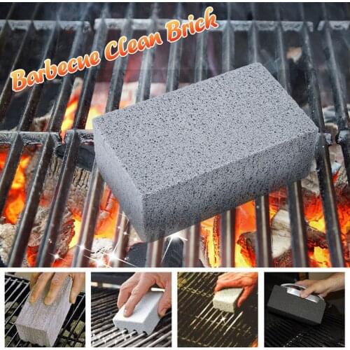 Grill Brick BBQ Cleaning Brick Block Barbecue Scraper Cleaning Stone BBQ Racks Stains Grease Cleaner BBQ Tools Kitchen Gadgets