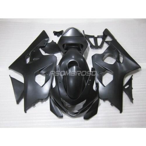 Fairings kit and tank cove For Suzuki 2004 2005 GSXR750 GSXR600 aftermarket GSX R600 04 05 matte black Fairing+tank cover