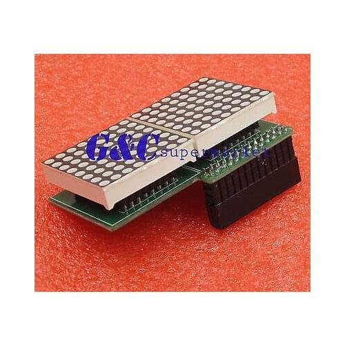 SainSmart MAX7219 dot matrix module 2LED 16*8 Module for Raspberry Pi diy electronics