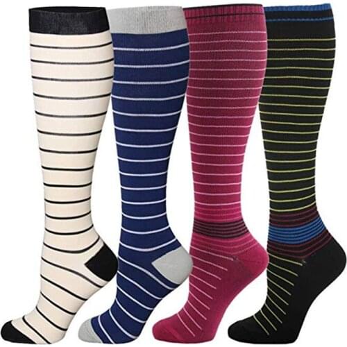 Men Sports Compression Socks For Running Hiking Golf Rugby Fit Varicose Veins Medical Nursing Stockings For Diabetic, Swelling
