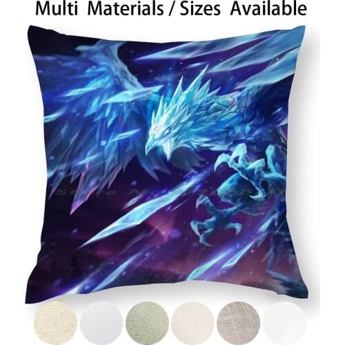 Anivia Pillow Case Throw Pillow Cover Cotton Linen Flax Anivia Gaming Standard Skin Splashart Creative Trending Vintage Gift
