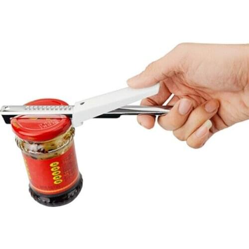 Stainless Steel Can Opener Adjustable Bottle Opener Kitchen Tools Professional Effortless Openers