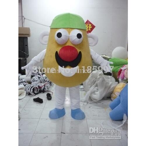 NEW HOT SALE strange mr potato head Halloween cartoon Fancy Dress Animal mascot costume free shipping