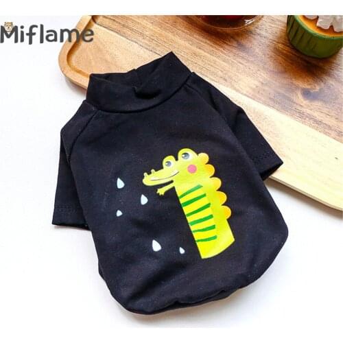 Miflame Newest Small Dogs Clothes Cartoon Pet Hoodies For Dogs Sweatshirts Pomeranian Chihuahua Fashion Puppy Clothing Pullover