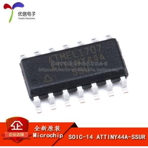 Original genuine patch ATTINY44A-SSUR SOIC-14 chip AVR 8 bit microcontroller
