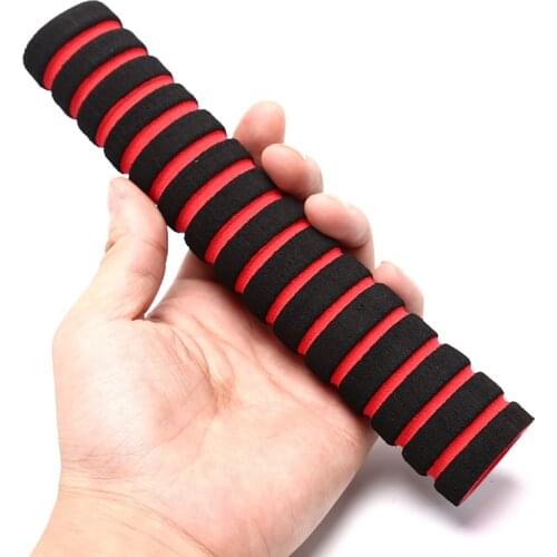 2Pc/1Pair Bike Racing Bicycle Motorcycle Handle Bar Foam Cover Non-slip 20-22cm Sponge Grip