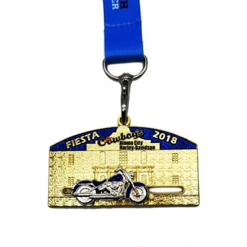 Custom Die Casting 3D Medal Hot Sale Medal and Ribbon k200208