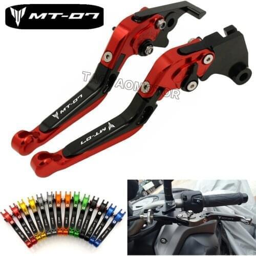 CK CATTLE KING Fit MT07 For YAMAHA MT-07 FZ-07 Tracer 700 2014-2019 Motorcycle Adjustable Folding Extendable Brake Clutch Levers