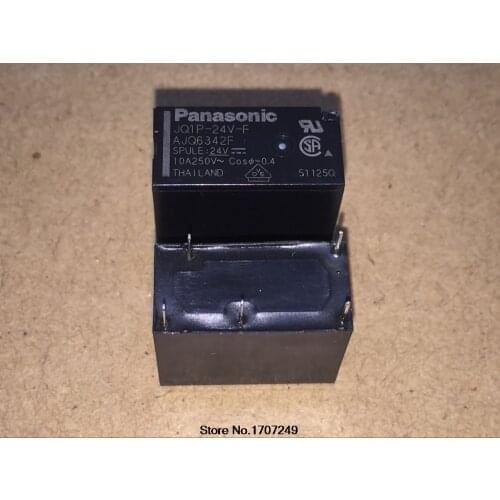 Free Shipping 100% new original relay 10pcs/lot JQ1P-24V-F AJQ6342F JQ1P-24V AJQ6342