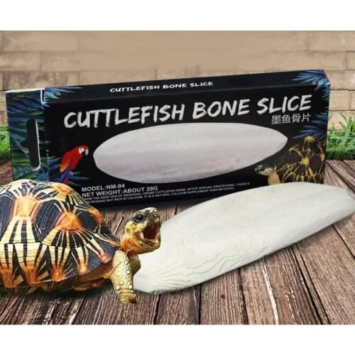 Reptile Turtle Health Slow Release Calcium Mineral Cuttlefish Bone for Aquatic Bird Feed Cuttlebone Block Calcium Supplement