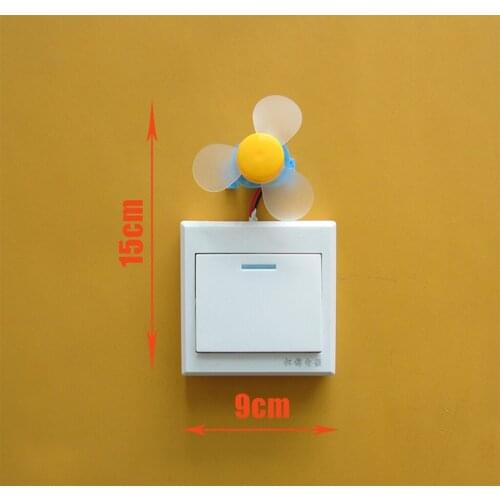 DIY Busy Board DIY Part Switch Fan Montessori Developmental Toy for Kids 3
