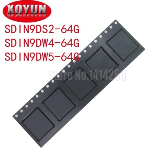 SDIN9DS2-64G SDIN9DW4-64G SDIN9DW5-64G emmc 64G BGA