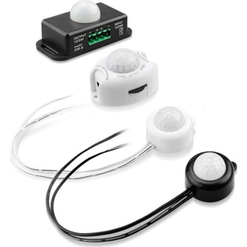 Motion Sensor Light Switch 5V 12V 24V LED Strip PIR Motion Sensor Movement Detector Activated Free Welding Accessories Sold