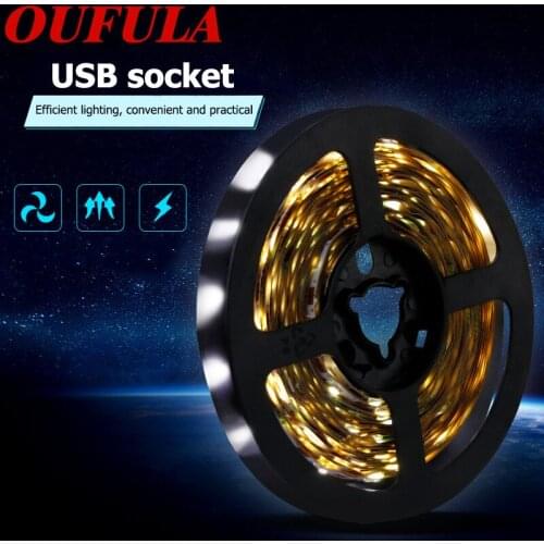 Hongcui LED Light String Waterproof With USB2835 Patch Low-Voltage Sensor For Wardrobe Living Room Bedroom