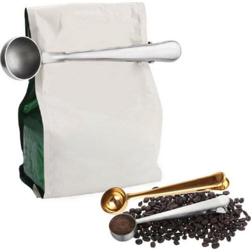 Outdoor Camp Picnic Tactical Multifunction Kitchen Supplies Clip Stainless Steel Tea Coffee Scoop