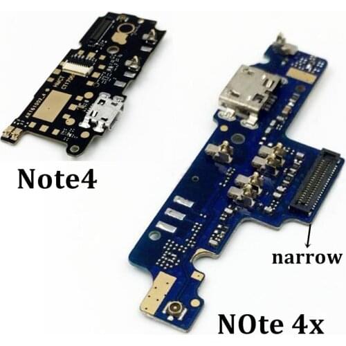USB Port Charger Dock Plug Connector Flex Cable For Xiaomi Note 4X For Redmi Note 4 Charging Port Board Replacement
