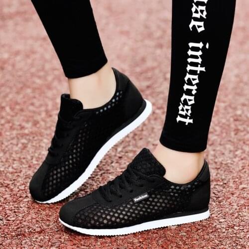 Tenis Feminino 2021 Summer Design Platform Tennis Shoes for Women Athletic Fitness Sneakers Mesh Shoes Flats Sports Shoes