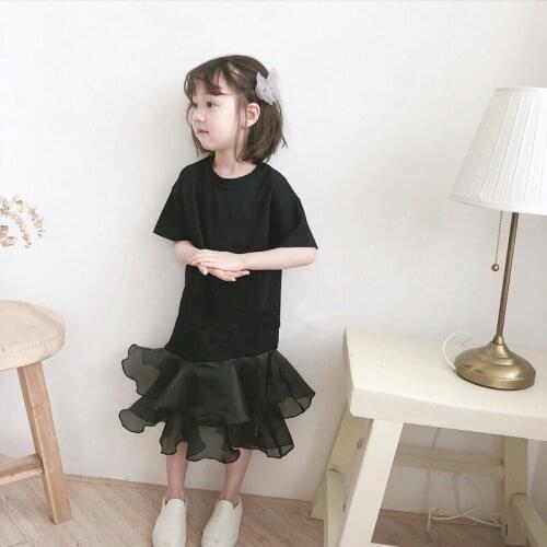 2018 New Summer Item Girl Fashion One Piece Mermaid Dress