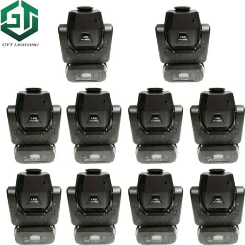 10pcs/lot 60W LED Moving Head Spot Stage Lighting 11 DMX Channel Hi-Quality Dj Disco stage 60W Led Moving Head Beam Gobos Light