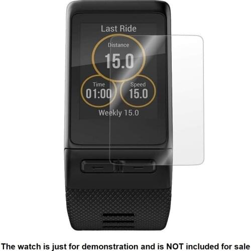 3x Clear LCD Screen Protector Guard Cover Film Skin for Garmin Vivoactive HR Sports Smart Watch Accessories