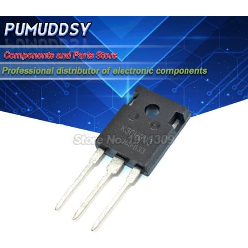 5PCS IKW30N60H3 K30H603 TO-247 IKW30N60 IGBT transistor 600V 30A 187W IC