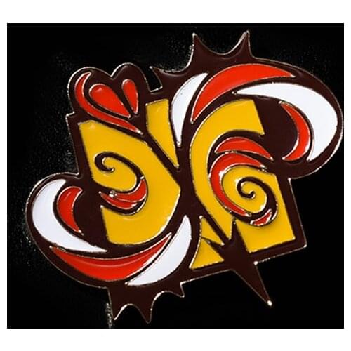 Anime SK8 The Infinity Metal Badge Reki Kyan Langa Miya Cherry Adam Badge Props Brooch Pin Pendant Cospaly Party Accessories