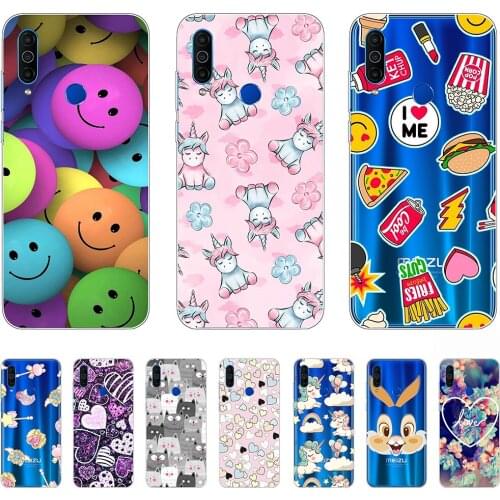 For MEIZU M10 Case for MEIZU M 10 Silicon Unicorn Clear Shell Iphone Back Cover 6.5'' Non-slip Protection Soft Tpu Coque Bumper