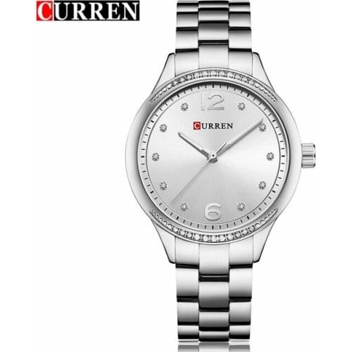 CURREN Watch Women Casual Fashion Quartz Wristwatches Crystal Design Ladies Gift relogio feminino 9003
