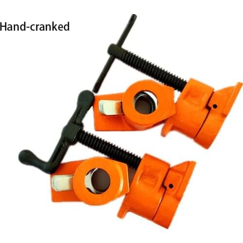 Wood Clamp Pipe Clamp 3/4 Inch Wood Glued Clamp Cast Iron Pipe Heavy Carpentry Carpenter Tool Carpentry Clamps