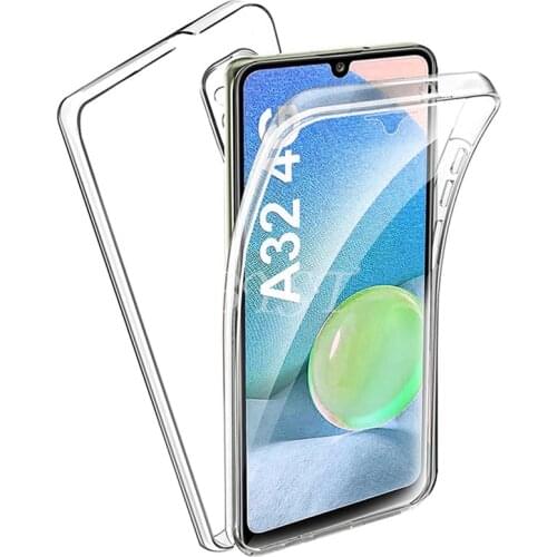 Double PC+TPU Case for Samsung Galaxy Quantum 2 A42 A12 A02S A02 360 Full Shockproof Cover On Samsung A03S A22 A32 4G A52 A72 5G