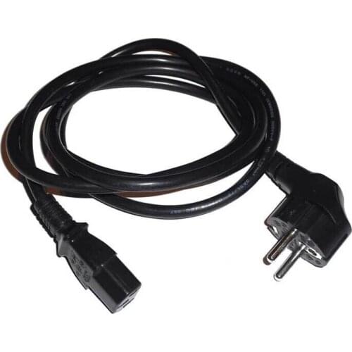 AC Power Cable EU Standard 1.2M Extension Cables Universal Current Cable Adapter Power Cord Lead Charging Line Wires PC Laptop