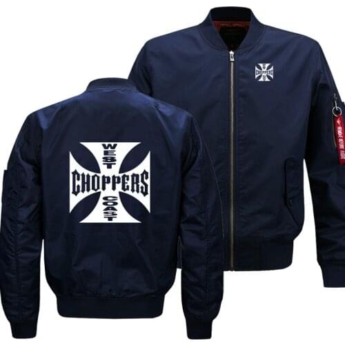 Mens Flying jacket Wintter Warm Slim Fit Fly Pilot jacket men West Coast Choppers Sweatshirt Hip Hop Harajuku Male Clothing
