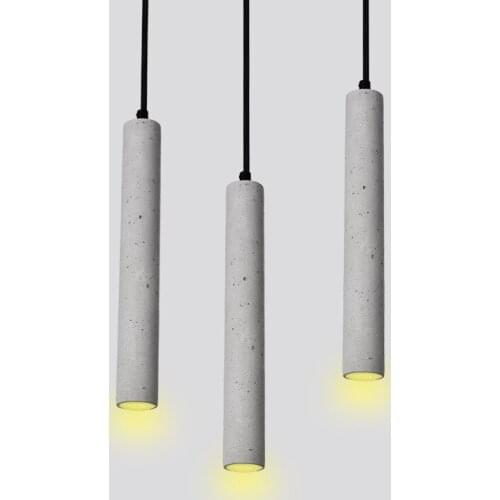 LukLoy Industrial Style Cement Spotlight Bedside Hanging wire Spot Light Restaurant Coffee Decoration Downlight Retro Down Light