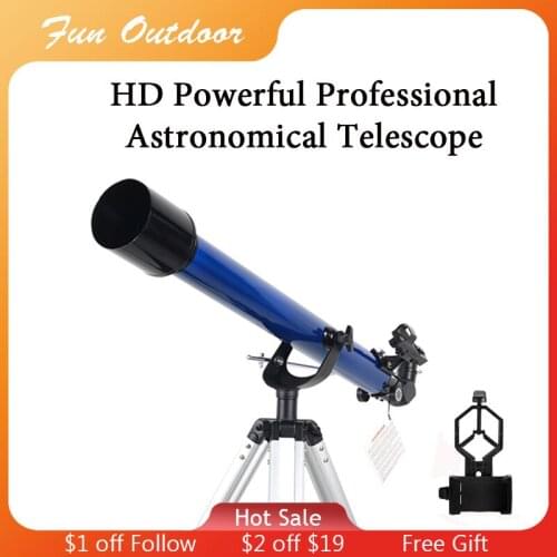 HD Professional Astronomical Telescope Powerful Zoom High Quality Monocular Telescope Night Vision Deep Space Star View Moon